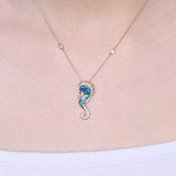 Adalynn 14K Yellow Gold Fancy-Cut Inlay Natural African Opal Pendant