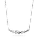 Caroline 14K White Gold Round-Cut White Diamond Necklace