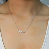 Amara 14K White Gold Round-Cut White Diamond Necklace