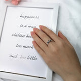 Adelaide 14K White Gold Marquise-Cut Blue Sapphire Ring