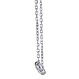 Parker 10K White Gold Round-Cut White Diamond Necklace