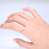 Kiara 10K Rose Gold Cushion-Cut Madagascar Morganite Ring