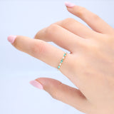Enchanting Elegance: Remi 14K Yellow Gold Marquise Cut Natural Zambian Emerald Ring