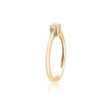 Ariana 10K Rose Gold Oval-Cut Opal Ring