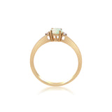 Ariana 10K Rose Gold Oval-Cut Opal Ring