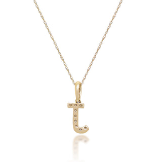 J Paisley 14K Yellow Gold Round-Cut White Diamond Pendant