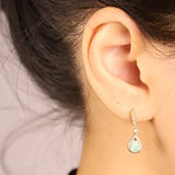 Bethany 14K Yellow Gold Pear-shaped Natural African Opal earrings
