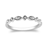 Oaklyn 14K White Gold Round-Cut White Diamond Ring