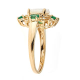 Miriam 14K Yellow Gold Oval-Cut Opal Ring