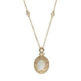 Nova 14K Yellow Gold Oval-Cut African Opal Pendant