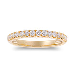 Emmeline 14K Yellow Gold Round-Cut White Diamond Ring