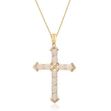 Annabelle 14K Yellow Gold Oval-Cut Opal Pendant