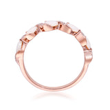 Antonella 10K Rose Gold Pear-Cut Ethiopian Opal Ring