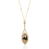Zoya 14K Yellow Gold Fancy-Shape Mother of Pearl Pendant