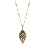 Sloane 14K Yellow Gold Fancy-Shape Mother of Pearl Pendant