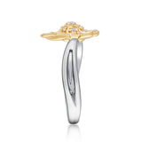 Rylan 925 Sterling Silver Round-Cut White Diamond Ring