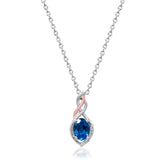 Stimpson’s whelk London Blue Topaz Pendant