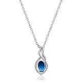 Stimpson’s whelk London Blue Topaz Pendant