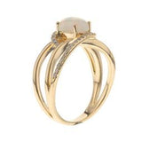 Hadleigh 14K Yellow Gold Oval-Cut Opal Ring