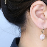 Madison 14K Yellow Gold Oval-Cut Opal Earrings