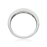 Julia 14K White Gold Square-Cut Ceylon Blue Sapphire Ring