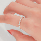 Raven 14K White Gold Round-Cut White Diamond Ring