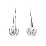 Aila 14K White Gold Diamond Earrings - A Sparkling and Sophisticated Choice