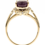 Kinsley 14K Yellow Gold Oval-Cut  Mozambique Ruby Ring
