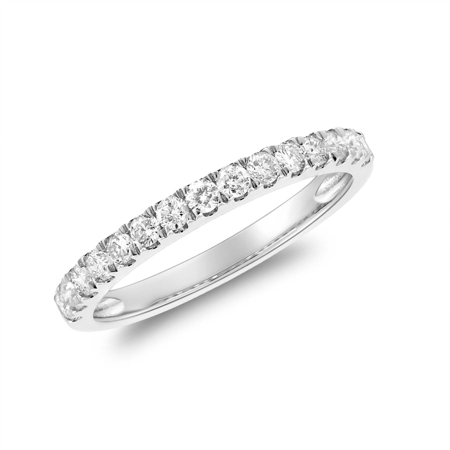 Harleigh 14K White Gold Round-Cut White Diamond Ring