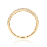 Emmeline 14K Yellow Gold Round-Cut White Diamond Ring