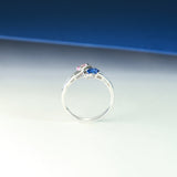 Addyson 14K White Gold Oval-Cut Pink Sapphire Ring