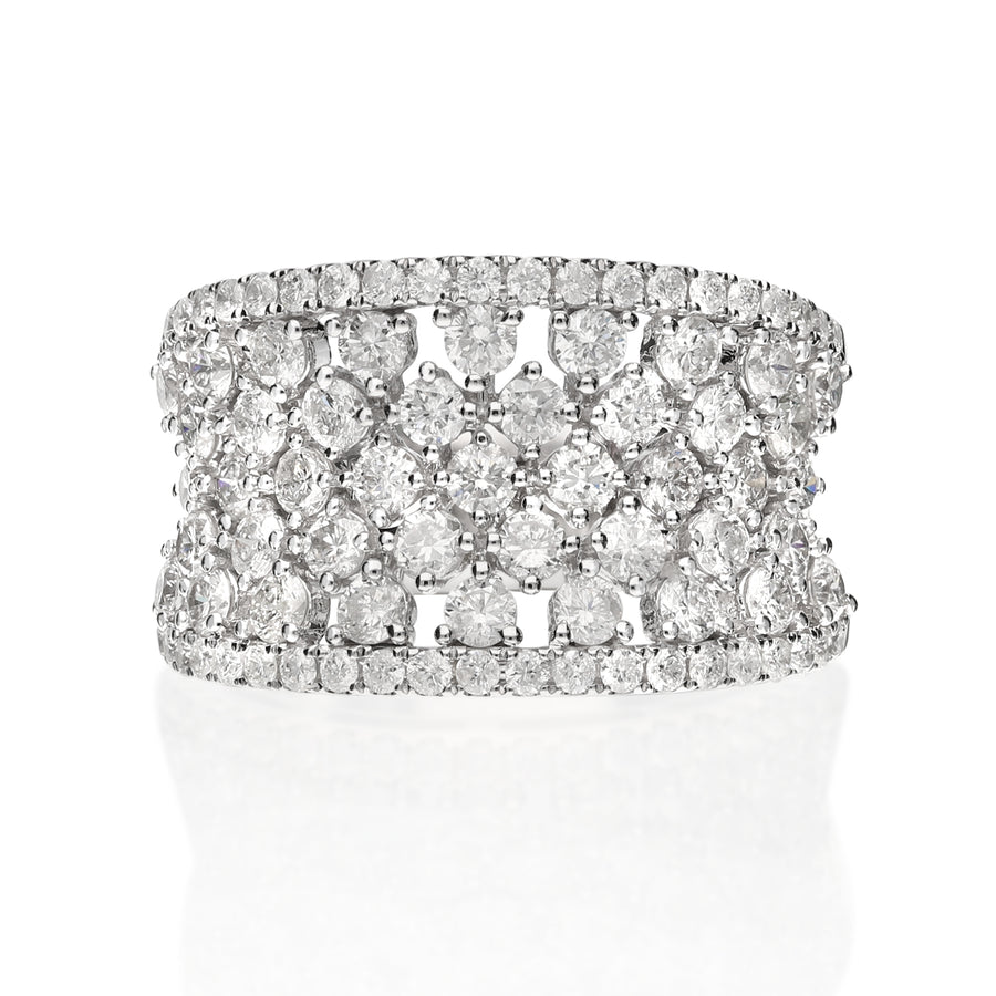 Jaycee 14K White Gold Round-Cut White Diamond Ring