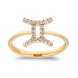 Gemini Zodiac Ring