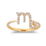 Scorpio Zodiac Ring