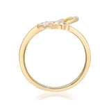 Gin and Grace in collaboration with Smithsonian Museum Collection presents Dragon Fly in 14K Yellow gold and Diamond for exclusive everyday look