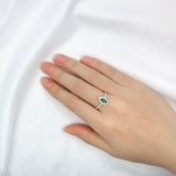 Camila 14K Yellow Gold Marquise-Cut Emerald Ring
